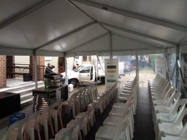 marquee hire 