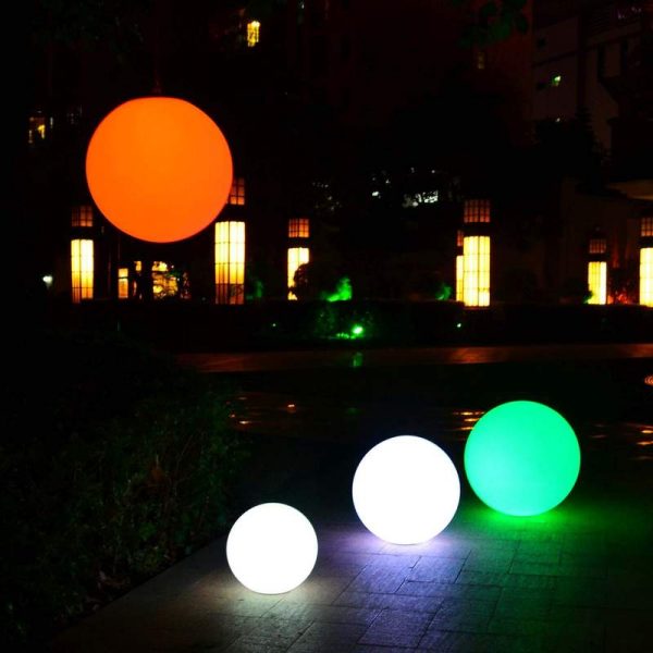 50cm glow sphere to hire 