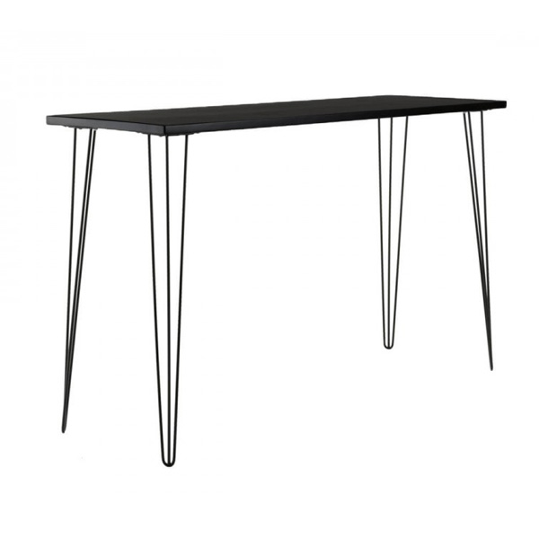 black hairpin table hire 