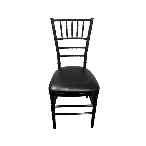 black tiffany chair hire