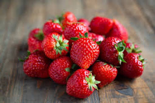 fresh strawberries 