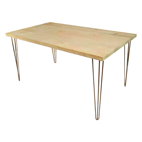 gold hairpin table