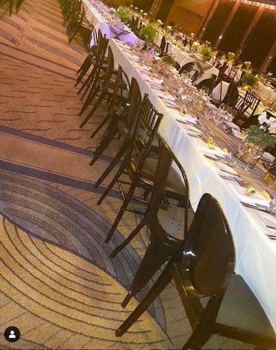 Black Tiffany Chair Hire Event Hire Sydney