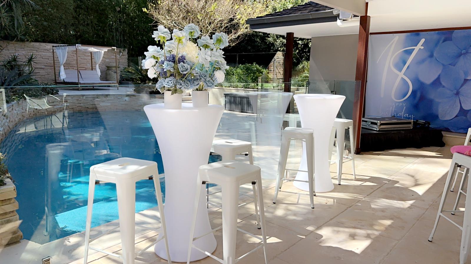 White Tolix stool hire White Tolix stool hire - Image 3