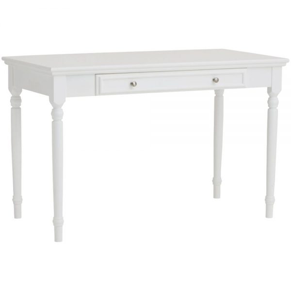 white vintage style table to hire 