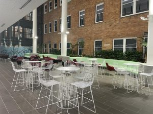 Bar Furniture set up for concord hospital