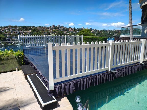 White picket fence