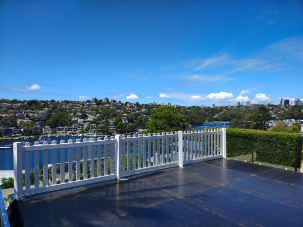 White picket fence