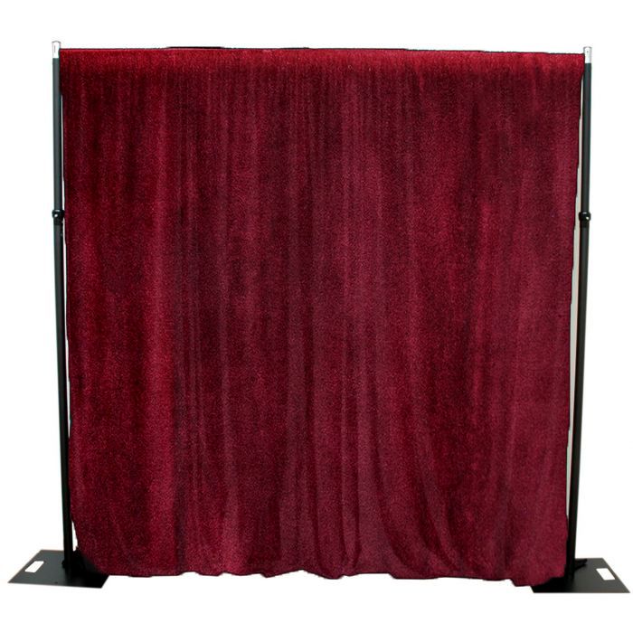 Red Velvet Drape Hire red velvet drape