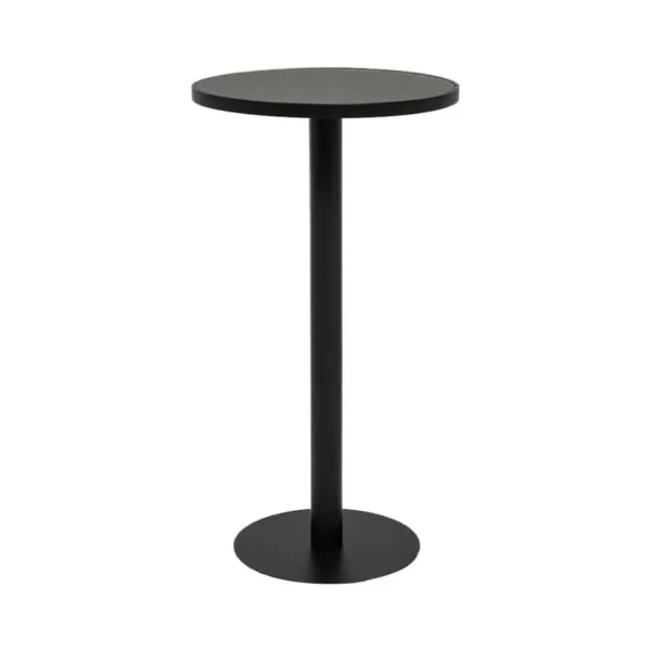 Atlas Bar Table Black Frame with Black Top Atlas Bar Table Black Frame with Black Top
