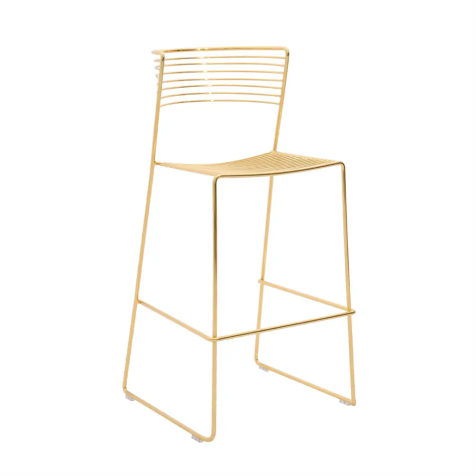 Avery Bar Stool Gold Avery Bar Stool Gold