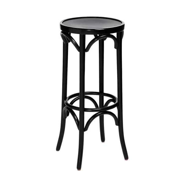 Black Bentwood Bar Stool Black Bentwood Bar Stool