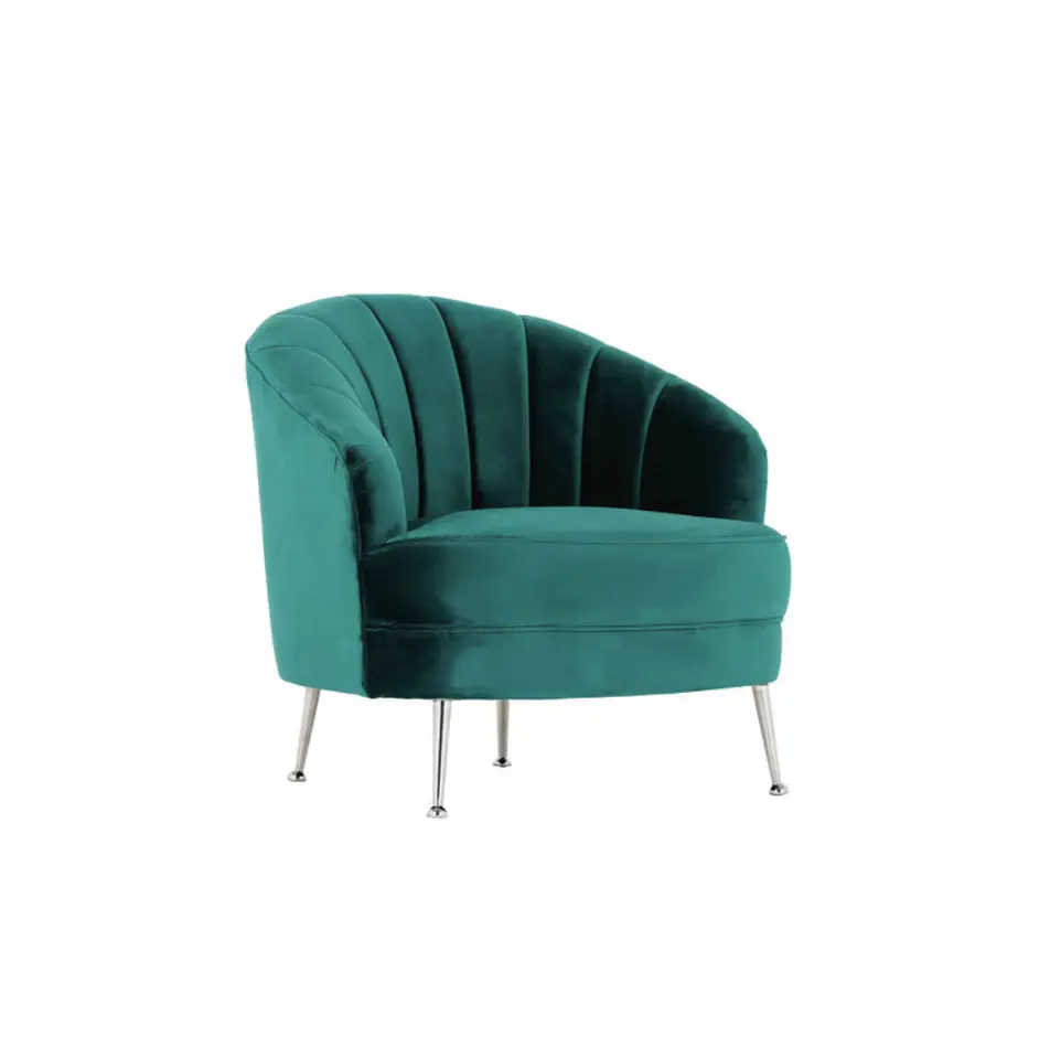 Harlow Arm Chair Emerald Green Velvet Harlow Arm Chair Emerald Green Velvet