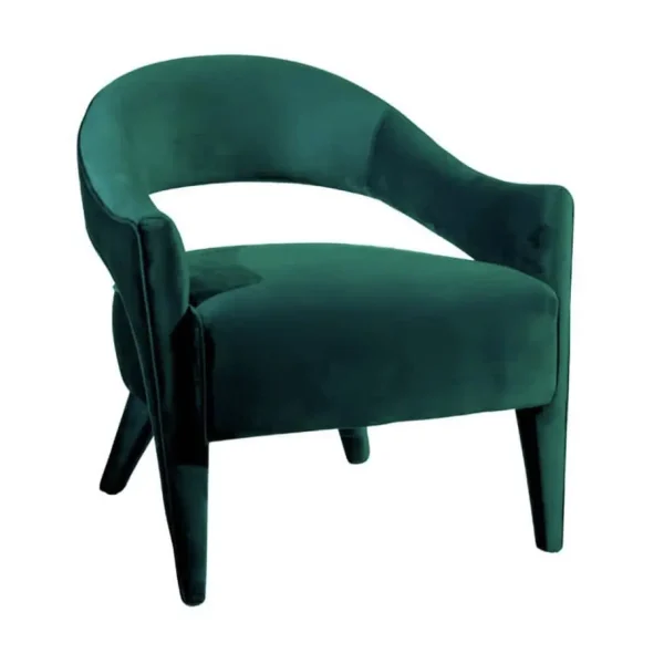 Lola Arm Chair Emerald Green Velvet Lola Arm Chair Emerald Green Velvet
