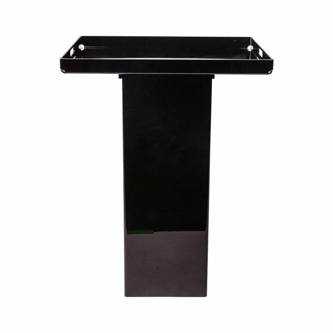 Butler’s Tray – Black Acrylic (Fits Plinth) Butler's Tray - Black Acrylic (Fits Plinth)